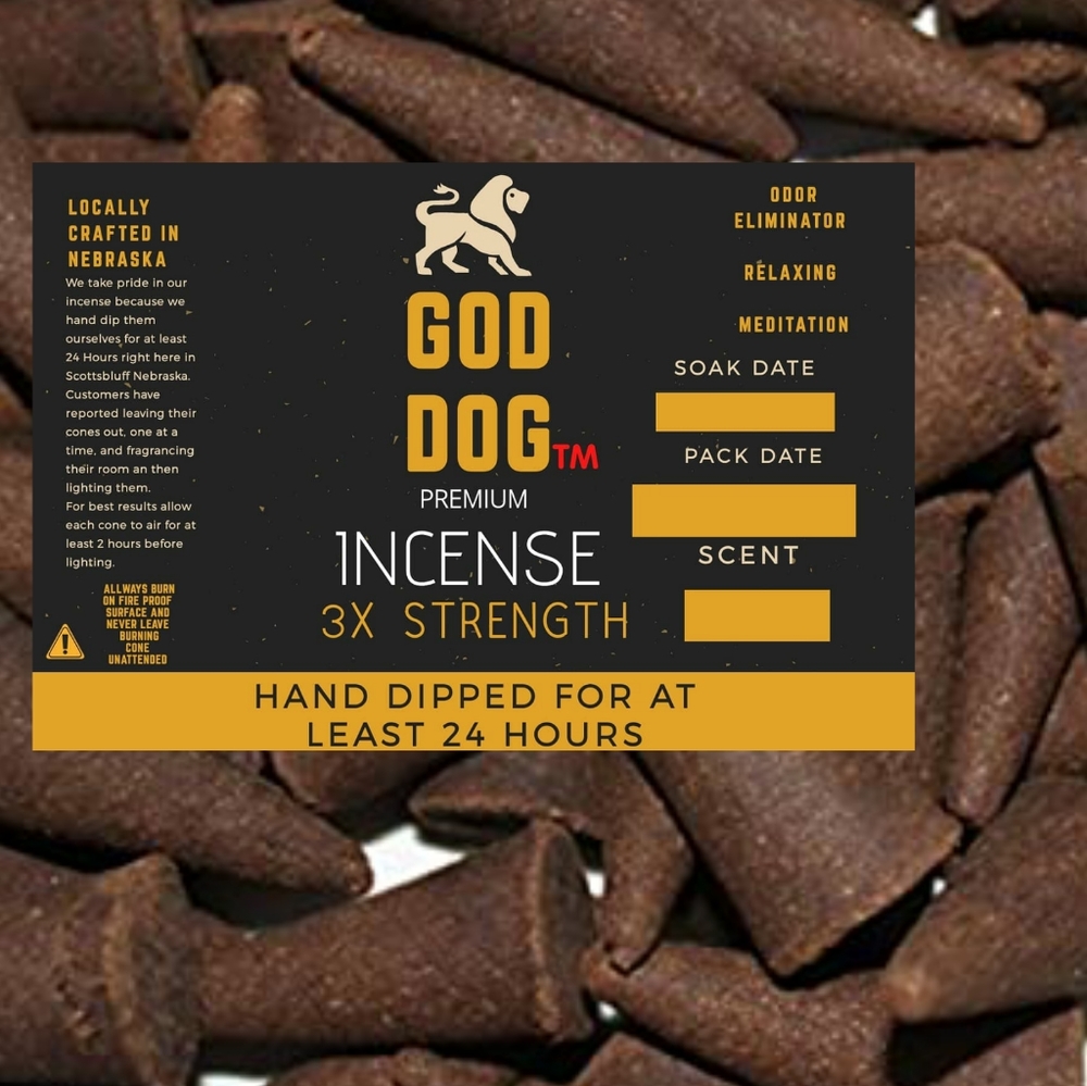 Bulk Premium 3X Incense Cones